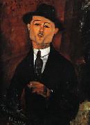 Amedeo Modigliani, Portrait of Paul Guillaume ( Novo Pilota )